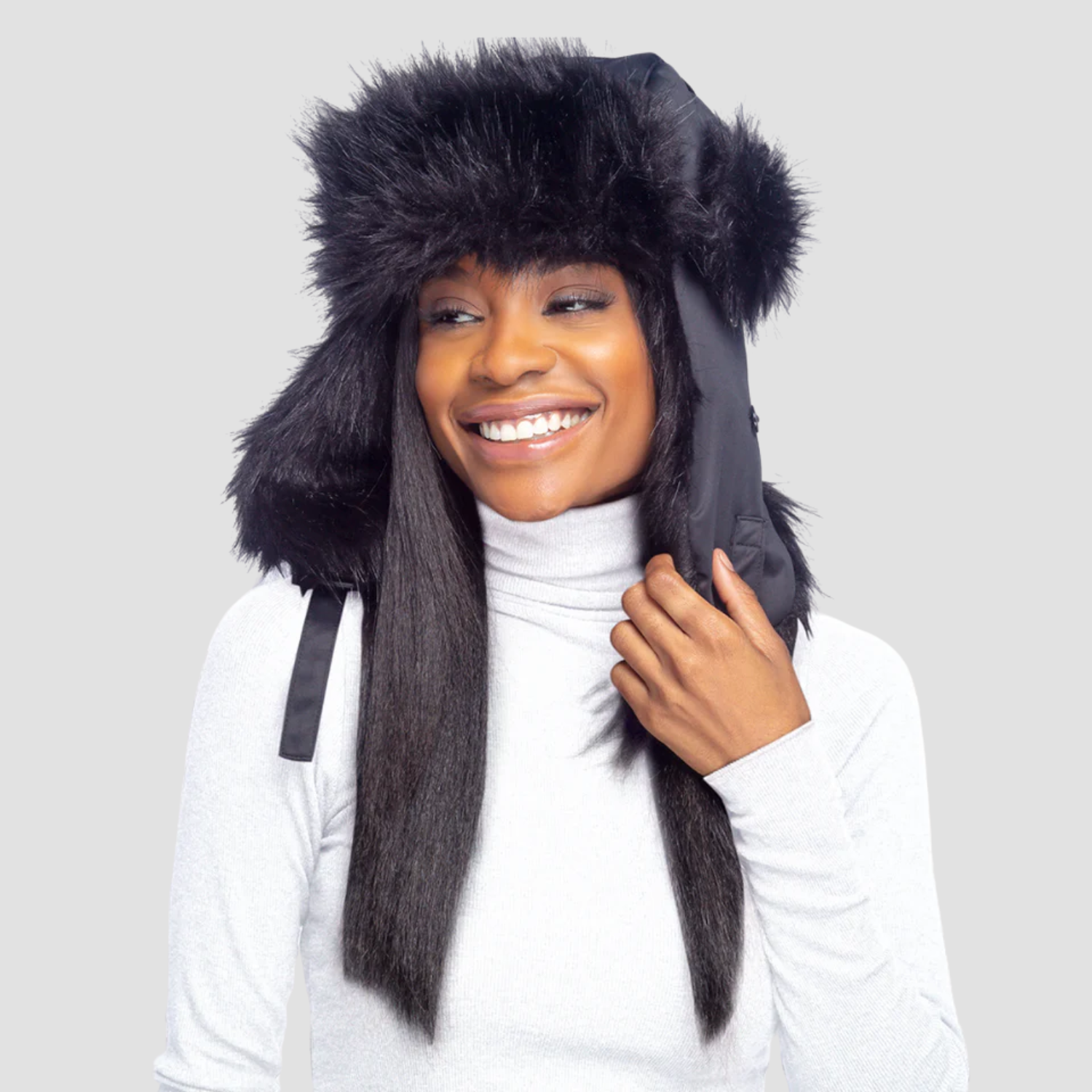 High sierra- hair on hide hat High Sierra Shapeable Leather Hat with Unique Design For Sale main image 3