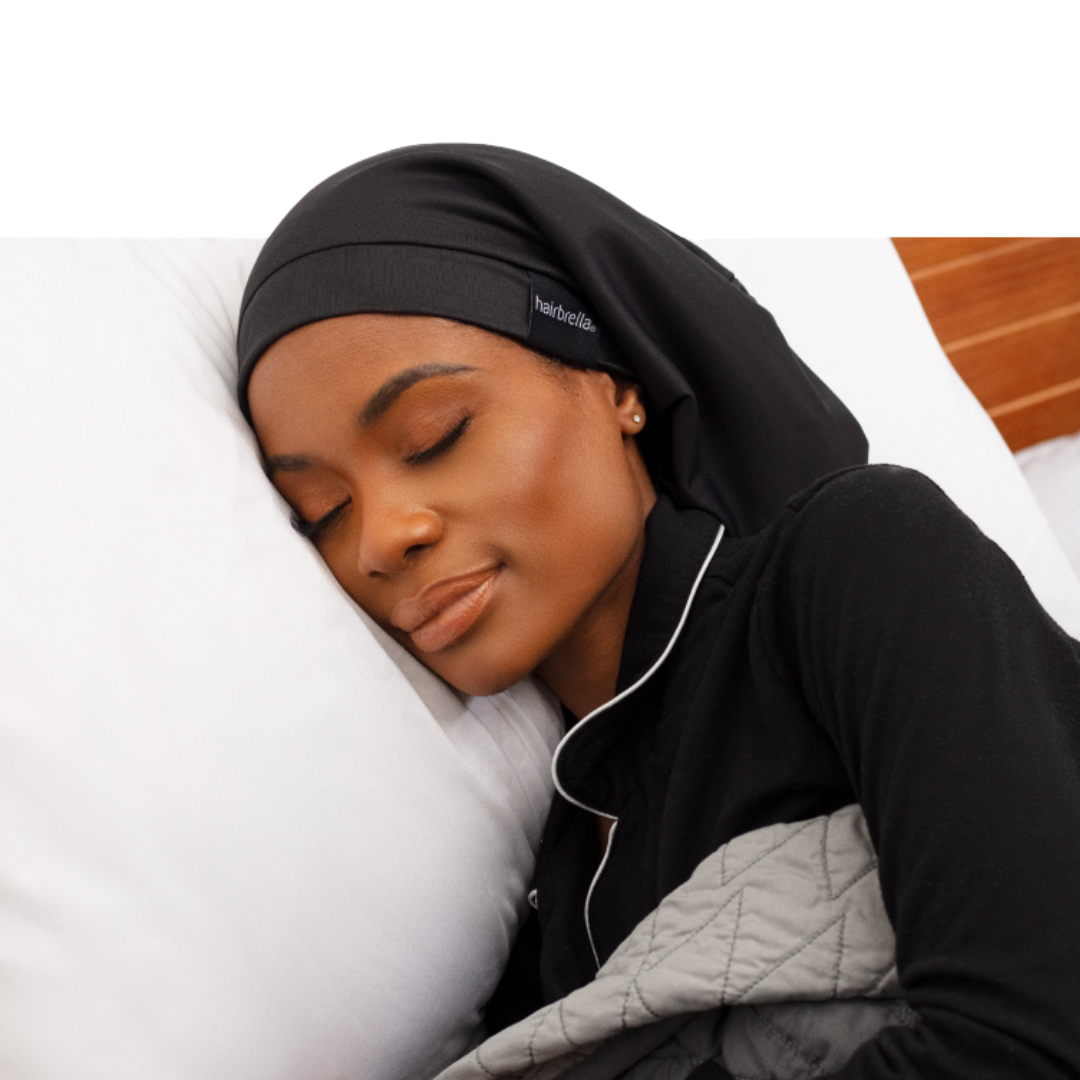 Satin Lined Sleep Cap Hairbrella
