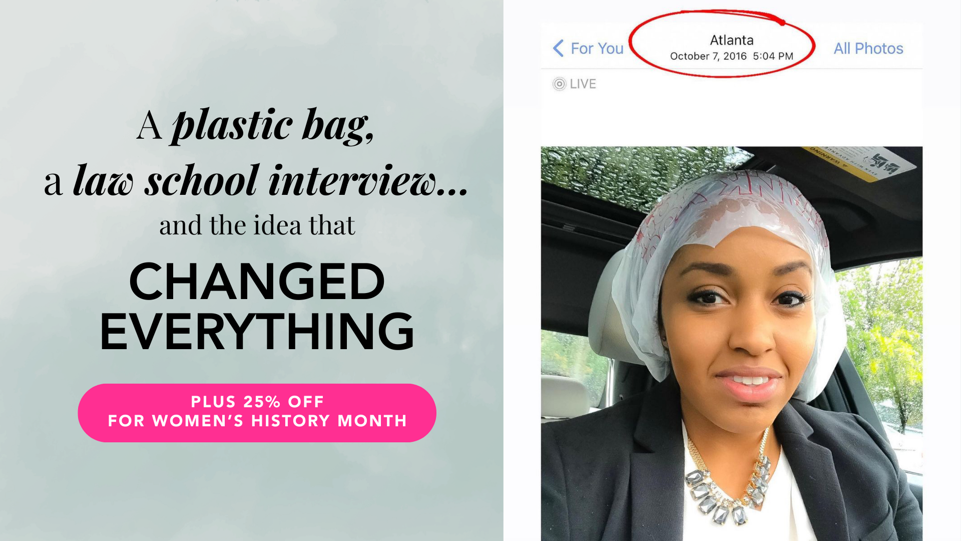 Founder Friday: The Rainstorm That Started Hairbrella