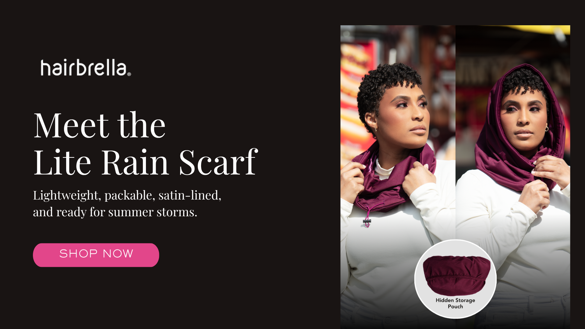 Founder Friday: The Rain Scarf you asked for is here