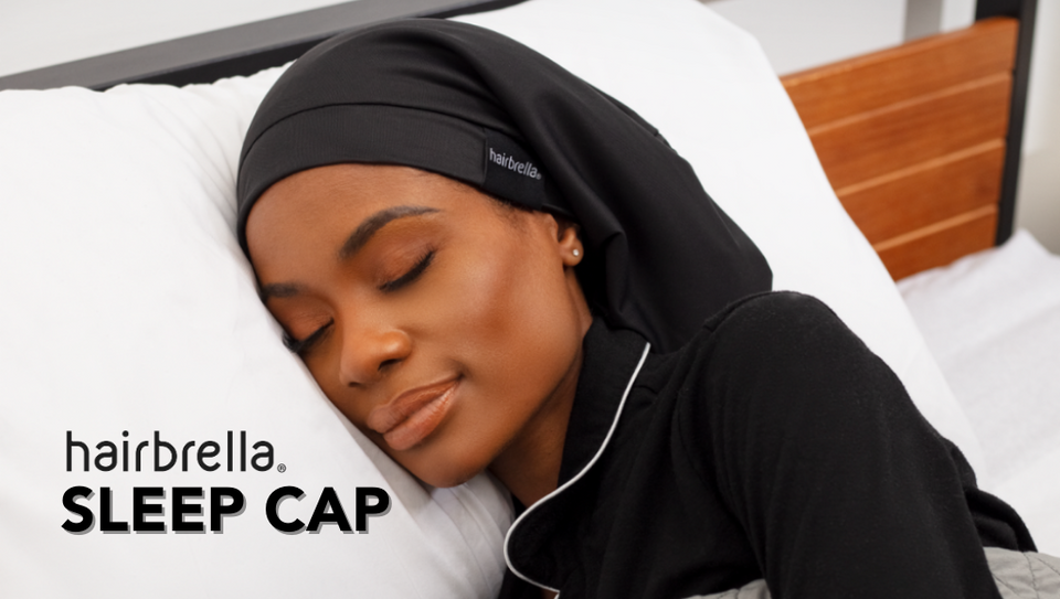 Traditional vs. Hairbrella Sleep Caps