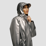 Hairbrella Satin-Lined, Waterproof Rain Jacket