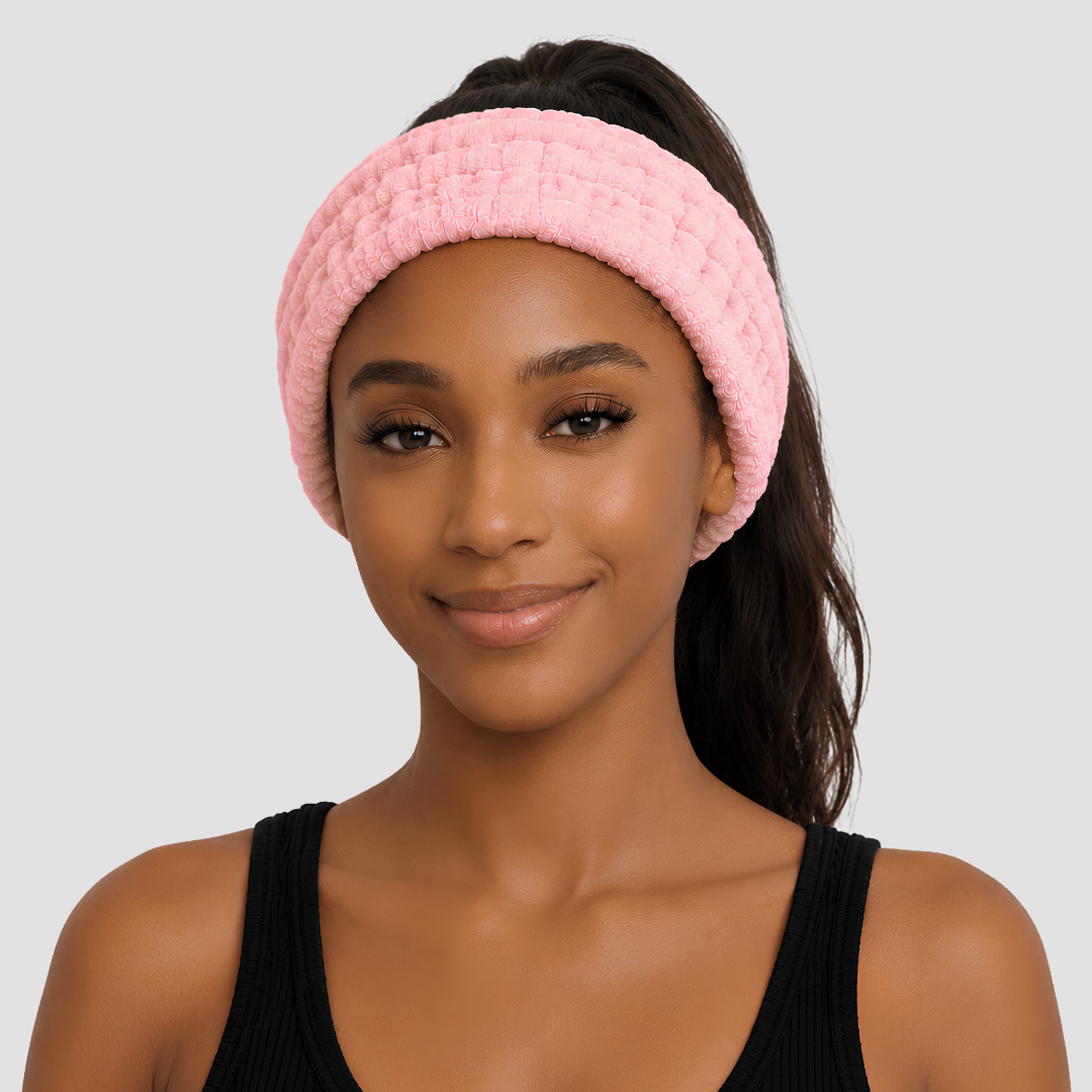 Hairbrella 2-in-1 Satin Spa Headband™
