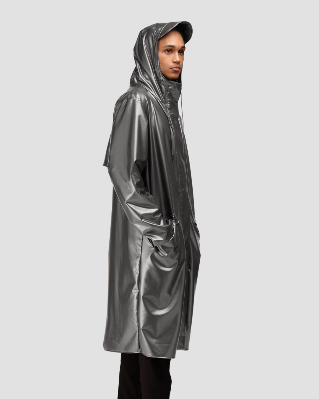 Hairbrella Satin-Lined, Waterproof Rain Jacket