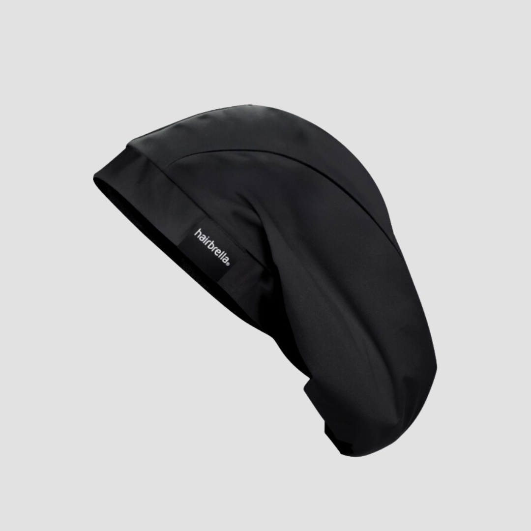 Bundle and Save: Hairbrella Satin-Lined Waterproof, Adjustable Shower Cap