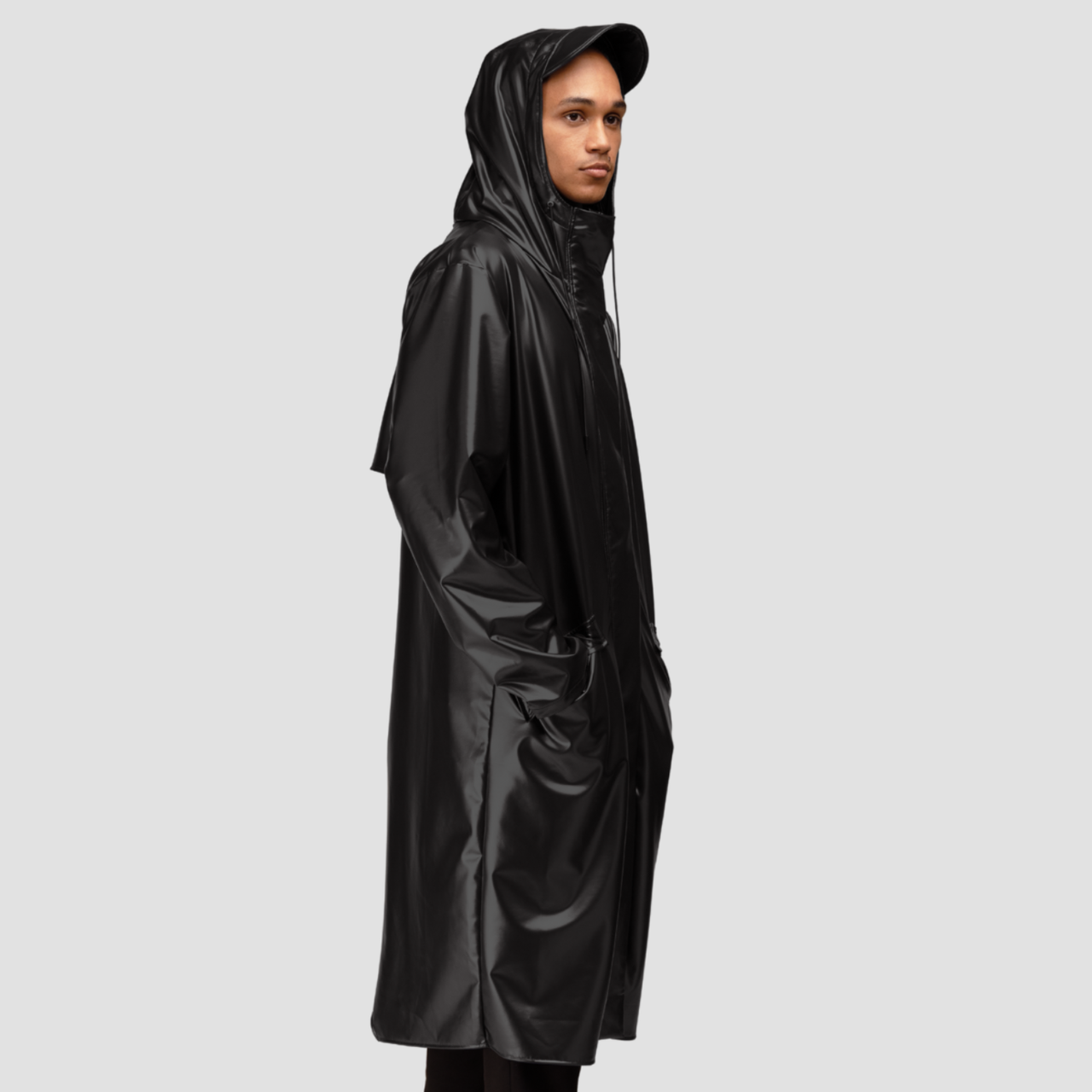 Hairbrella Satin-Lined, Waterproof Rain Jacket