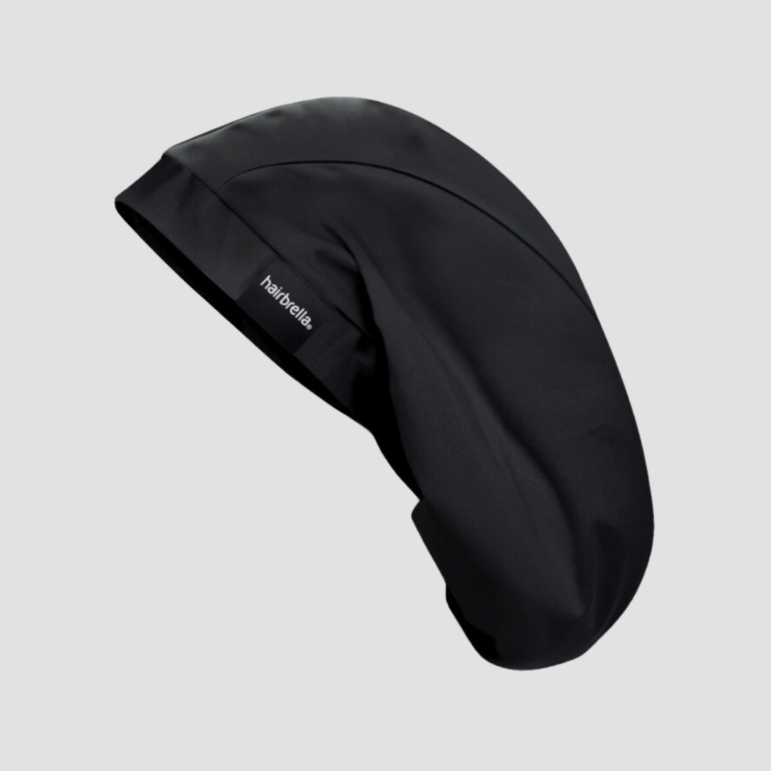 Bundle and Save: Hairbrella Satin-Lined Waterproof, Adjustable Shower Cap