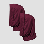 Hairbrella Satin-Lined, Waterproof, Packable Lite Rain Scarf - Bundle(2)