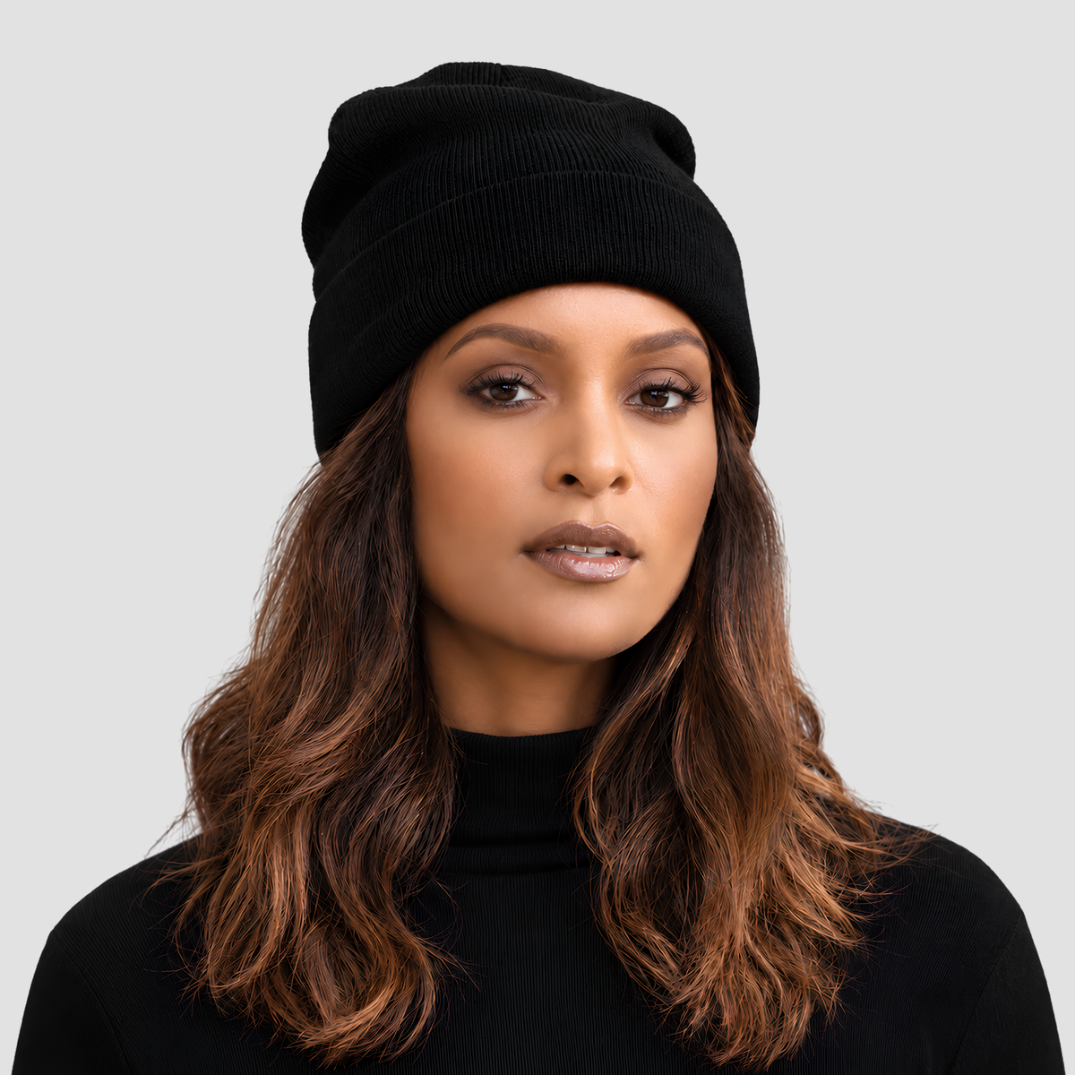 Satin-Lined, Waterproof, Cuffed Beanie