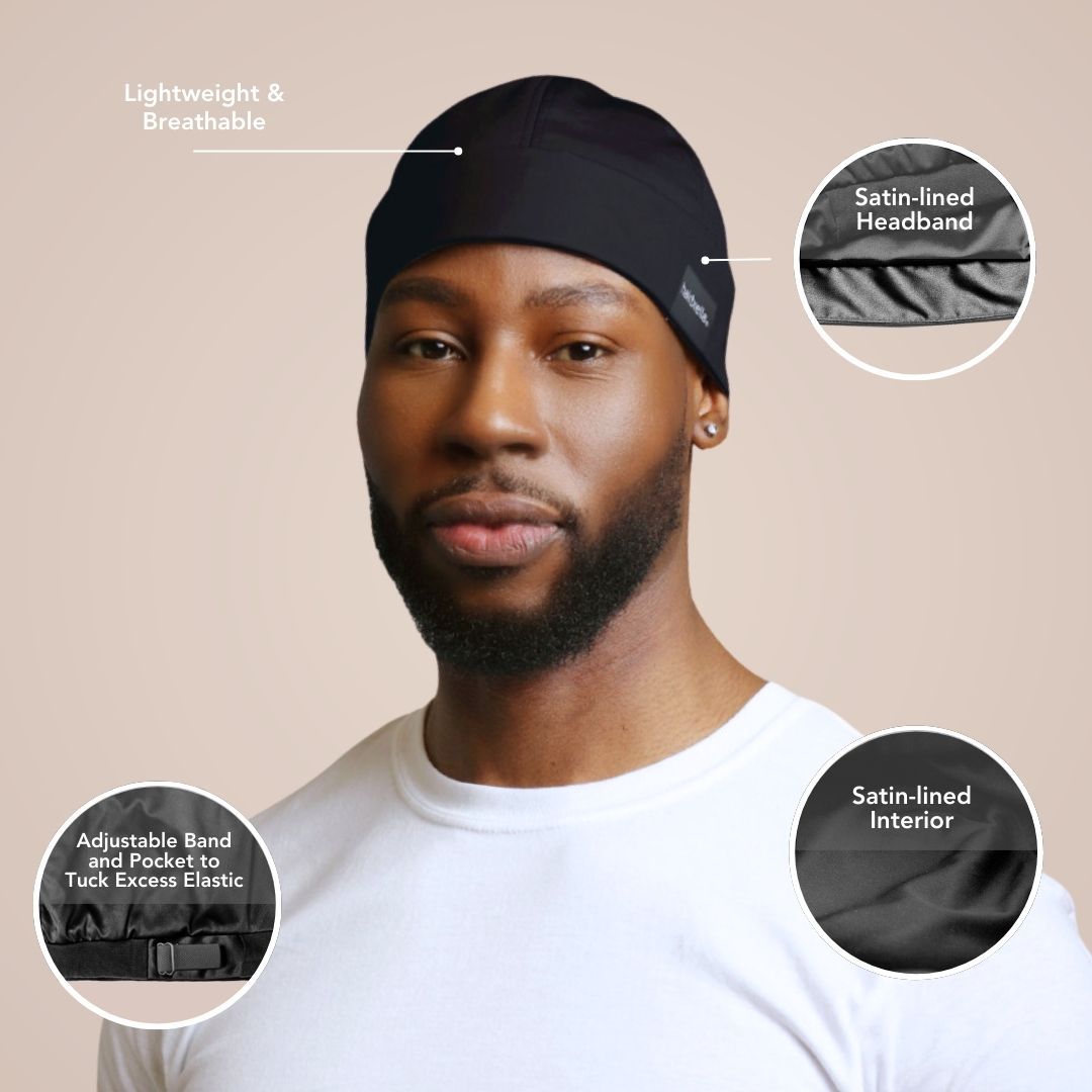 Hairbrella Unisex Satin-Lined Rain Docker Hat