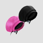 Hairbrella Satin-Lined Waterproof, Adjustable Classic Swim Cap, Pink Bundle (2)