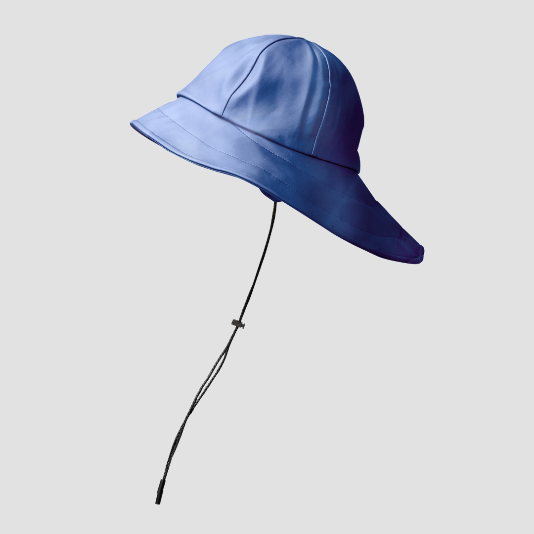 Satin Lined Waterproof Sou wester Rain Hat