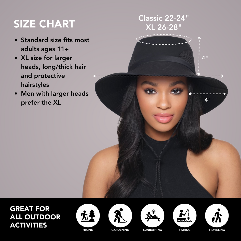 Satin-Lined, Waterproof Sun Hat