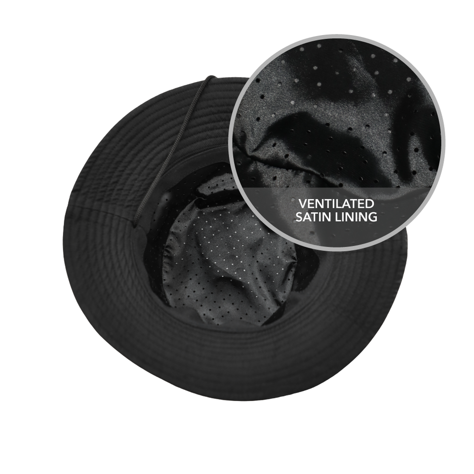Haila Sunscreen Hat Adjustable Brown main image 1