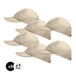 Hairbrella Satin-Lined, Waterproof Baseball Cap Gifting Bundle (Buy 5, Get 1 Free)