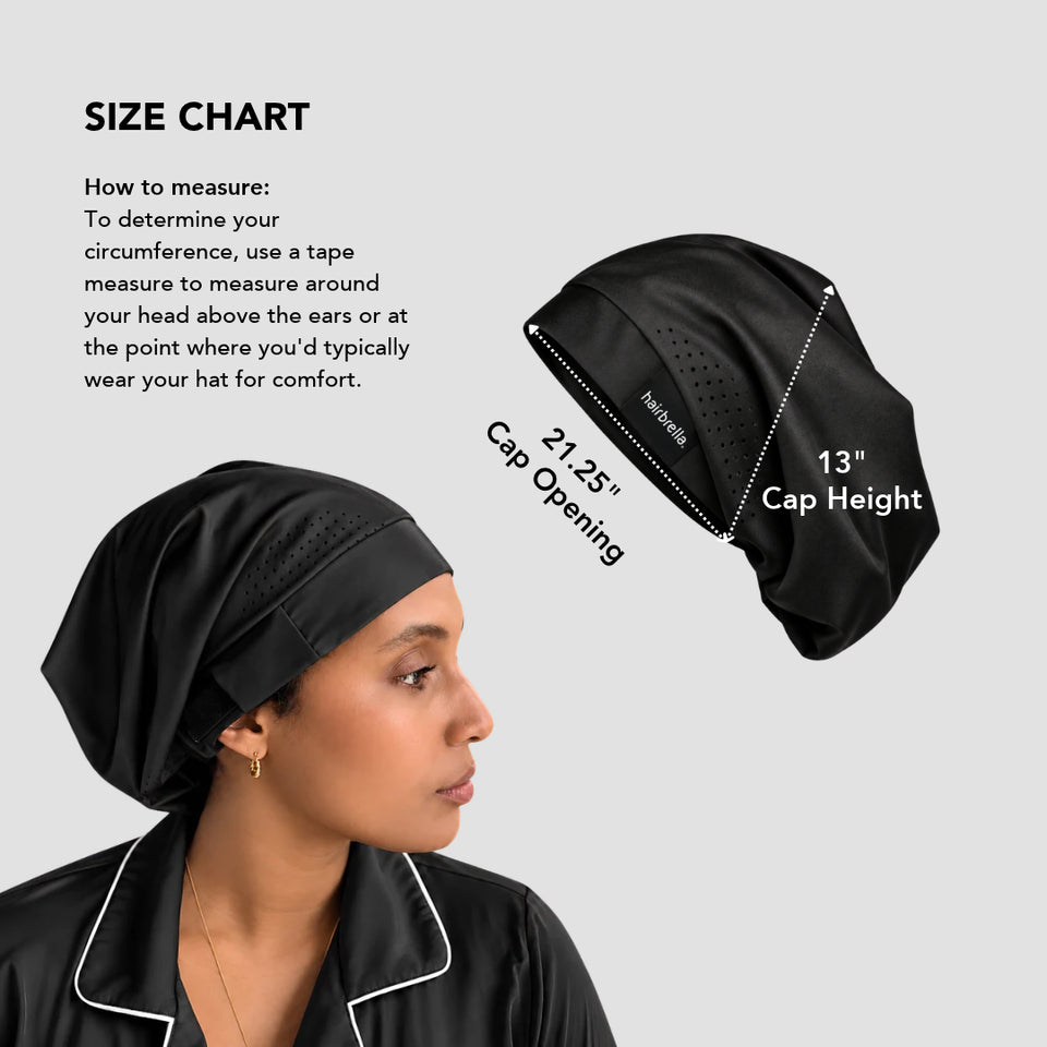 Cooling Satin Sleep Cap | Hairbrella