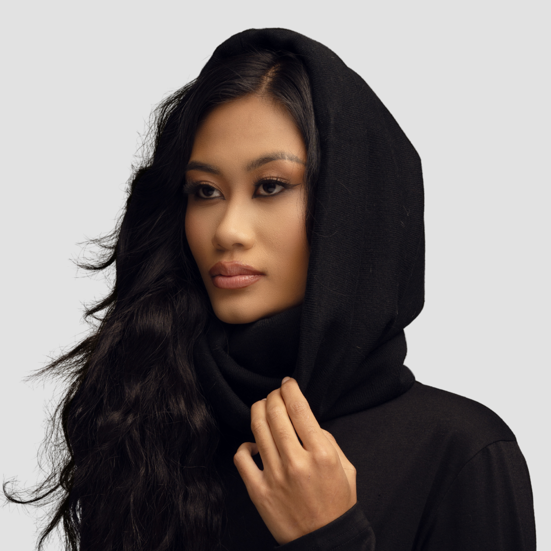 Satin Lined, Waterproof Infinity Rain Scarf