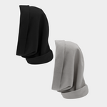 Hairbrella Satin Lined, Waterproof Infinity Rain Scarf - Bundle (2)