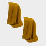 Hairbrella Satin Lined, Waterproof Infinity Rain Scarf - Bundle (2)