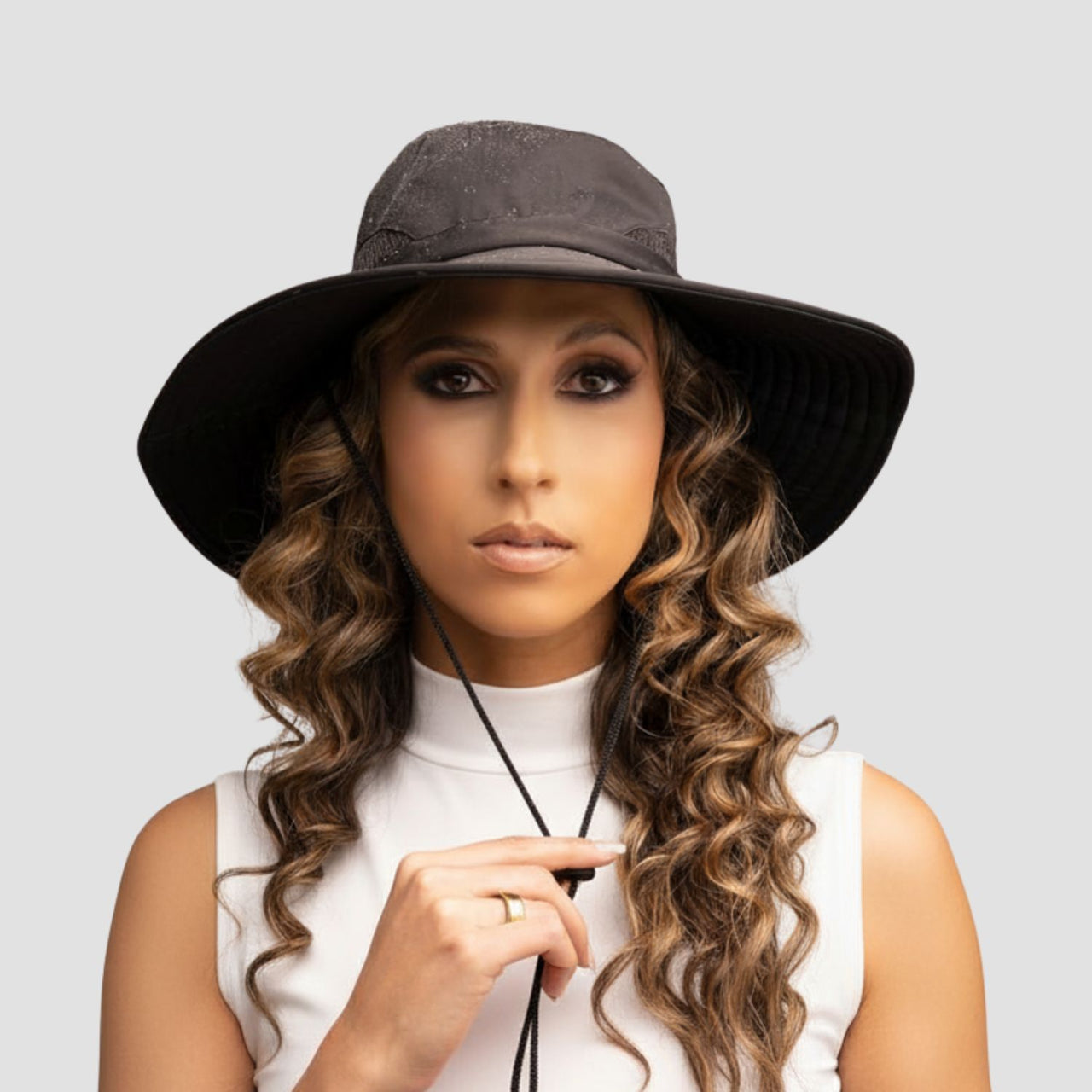 Satin-Lined, Waterproof Sun Hat