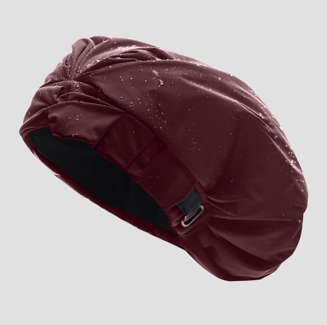 Hairbrella Satin-Lined Waterproof, Adjustable Shower Cap