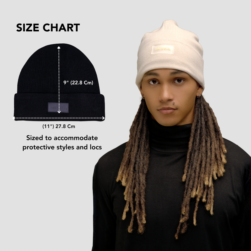 Hairbrella Classic Satin-Lined, Waterproof Beanie