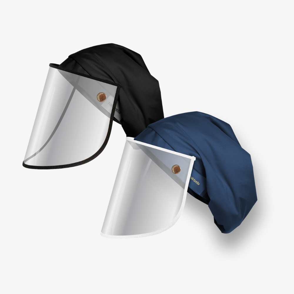 Hairbrella Pro Scrub Cap + Face Shield - Bundle (2)