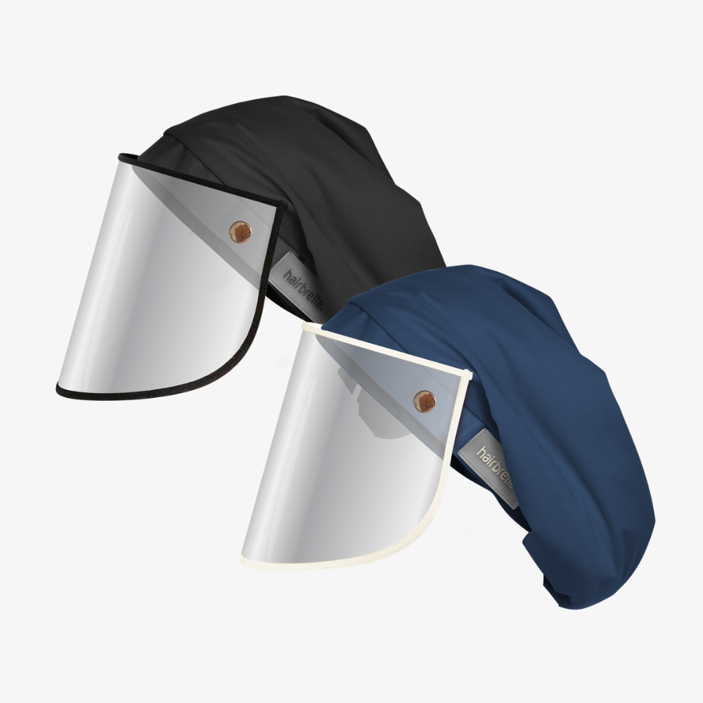 Hairbrella Pro XL Scrub Cap + Face Shield - Bundle (2)