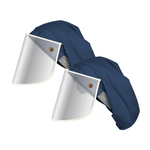 Hairbrella Pro XL Rain Hat + Face Shield - Bundle (2)