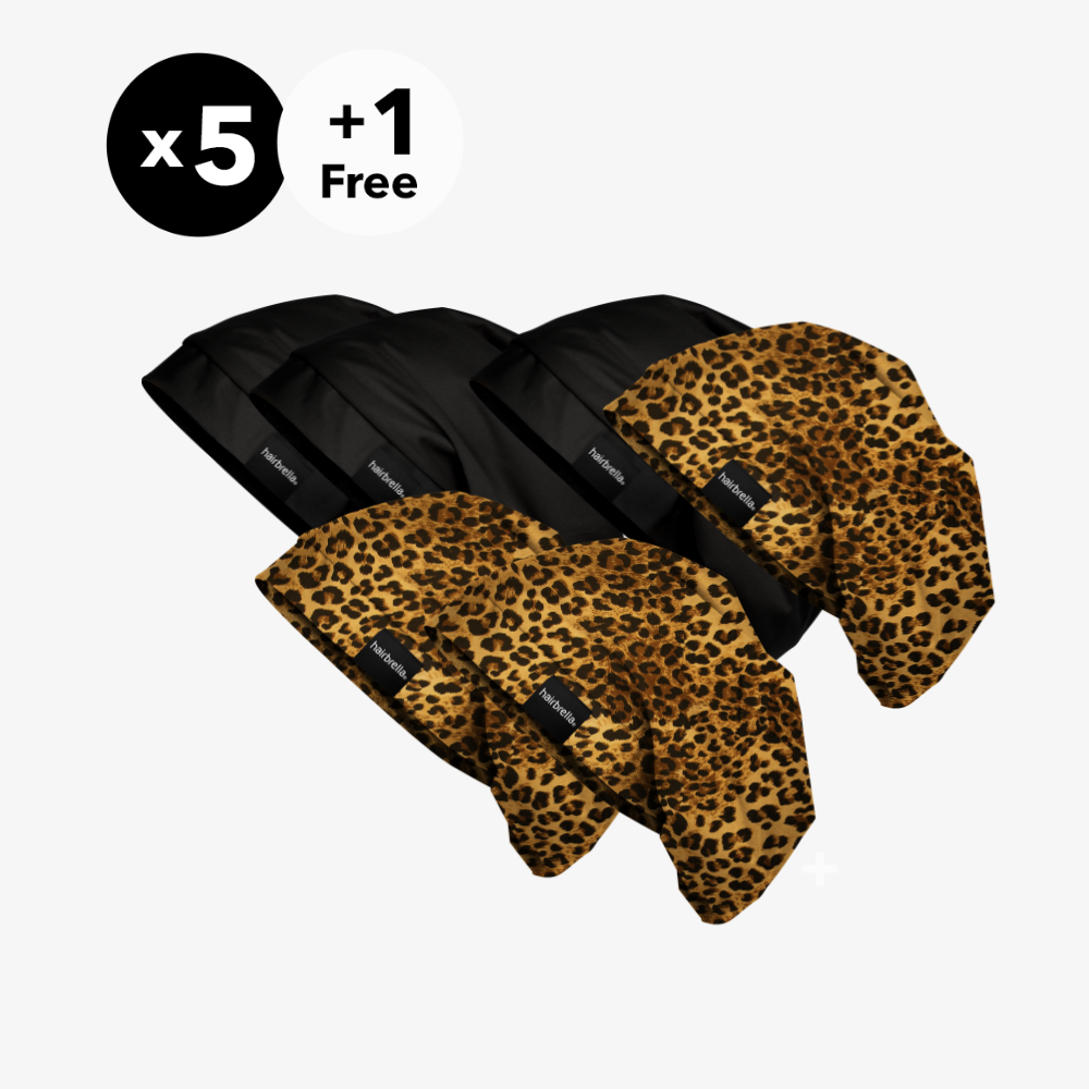 Hairbrella Satin-Lined Sleep Cap - Bundle (Buy 5, Get 1 Free)