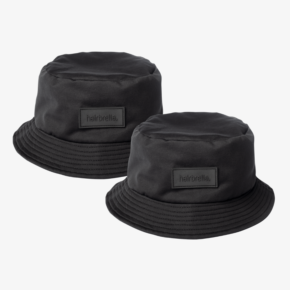 Hairbrella Unisex Satin-Lined Bucket Hat XL Bundle (2)