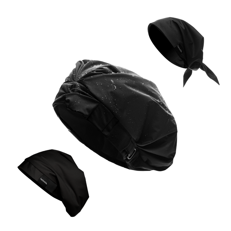 Elevated Essentials Bundle - Sleep Cap, Shower Cap, Bandana