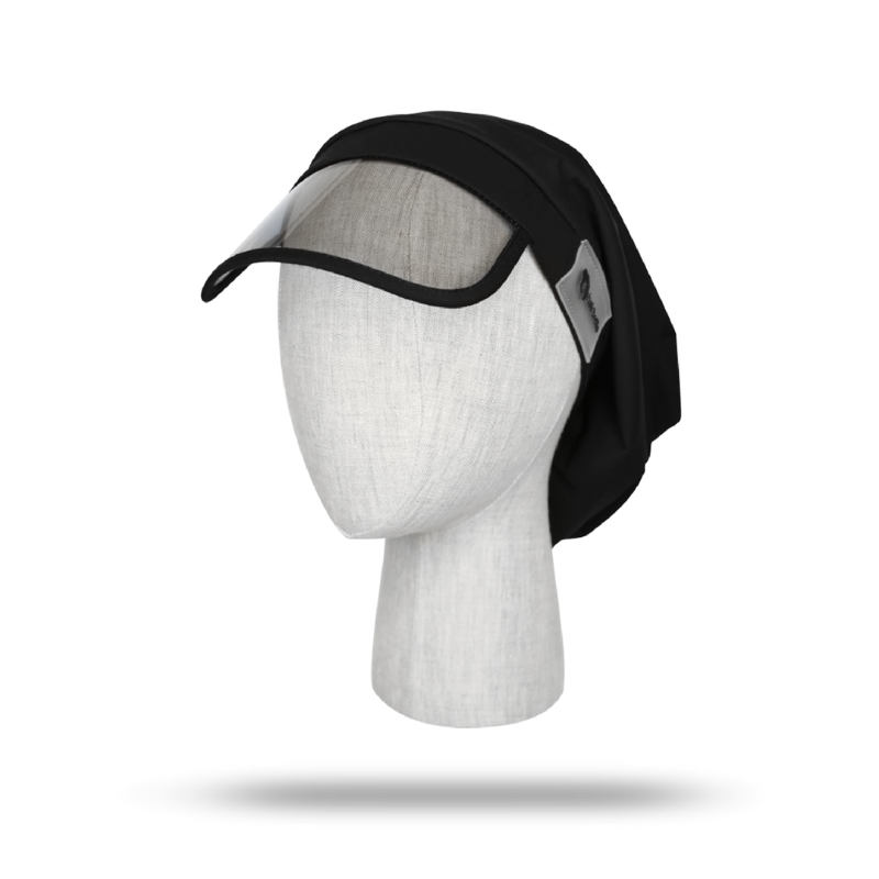 Hairbrella Women’s Rain Hat Rain Bonnet Cap - protects hair from rain and humidity with satin-lining to protect hairstyle for all hair types and natural hair curly hair and straight hair